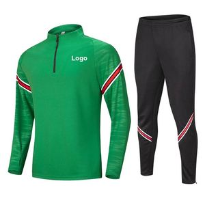 Conjunto de Chándal de Portero de Fútbol Personalizado para Invierno, Chaqueta con Logotipo, Chándales de Entrenamiento de Fútbol de Poliéster para Hombre - Product Image 4