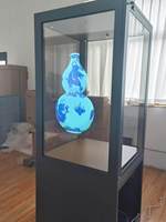 Vitrine d'exposition de reliques culturelles personnalisée avec écran tactile auto-éclairant en verre trempé intérieur OLED 55 pouces 1920x1080 Fabriqué en Chine