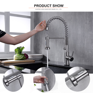Thương mại duy nhất-xử lý Chrome cảm biến tự động vòi nước nóng & lạnh nhà bếp & Phòng Tắm Mixer cho khách sạn - Product Image 2