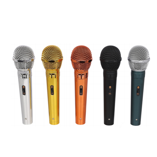 OEM Customized Logo Portable Stage Performance Recording Microphone Cardioid Vocal Dynamic Instrument Wired Microphone