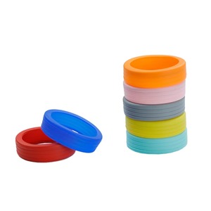 Accessoires de voyage, housse de protection antichoc en silicone pour les roues des valises, protection des roues des bagages - Product Image 2