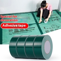 Échantillon gratuit Ruban adhésif simple face spécialisé 45mm de largeur pour tapis Couture facile à déchirer Strong Waterproof DIY Film de sol décoratif Scellage de carton