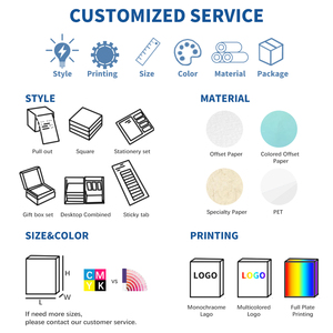 Adesivi Memo Colorati Personalizzati Carini Adatti agli Studenti <span class=keywords><strong>Note</strong></span> Adesive con Caratteristiche Speciali - Product Image 2