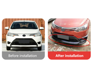 Nouveau pour 2014-2016 : Pare-chocs avant en carbone noir, matériau ABS de haute qualité, directement de l'usine - Product Image 6