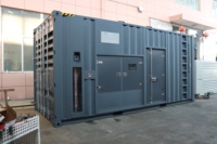 Générateur diesel silencieux de type conteneur de 20 pieds, 1250 kVA, centrales électriques de 1000 kW