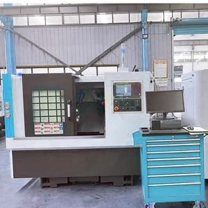 <span class=keywords><strong>Tour</strong></span> CNC de précision, centre de tournage CNC horizontal à banc incliné, <span class=keywords><strong>usinage</strong></span> numérique avec système GSK Fanuc - Product Image 3