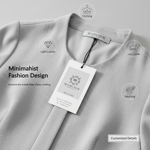 Custom Eco Friendly Clothing Swing Tag Clothes Label Garment Hangtags Design Custom line Hang Tags - Product Image 4