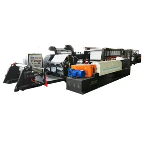Fully automatic hot melt butyl glue coating laminating machine for butyl rubber stipps butyl tape coater extrusion machine