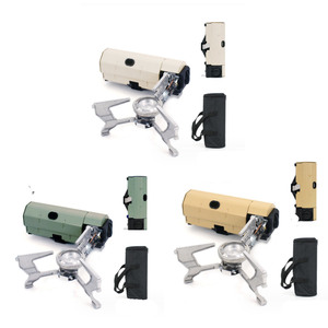 キャンプ屋外ブタン折りたたみ式屋外キャンプストーブ鋳鉄ガスストーブポータブルキャンプハイキングガスバーナー - Product Image 1