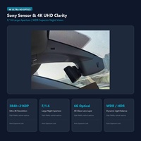 Kamera Dasbor Tersembunyi untuk Volkswagen Tiguan L Series 4K 2K Sudut Lebar Dual Band WiFi 4G LTE Dash Cam