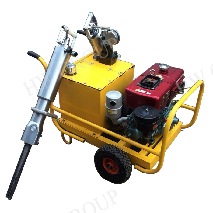 Darda Hydraulic Manual Rock Splitter Machine