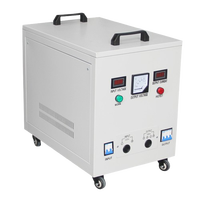 Transformateur de puissance portable monophasé 220V vers triphasé 400V avec bobine toroïdale en aluminium pour moteurs triphasés