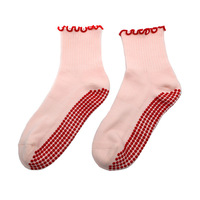 Chaussettes de Pilates antidérapantes de qualité supérieure, durables, respectueuses de la peau, fabriquées directement en usine