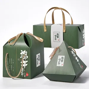 Irregular pyramid shaped <b>paper</b> <b>box</b> for rope hoop gift packaging, customizable according to needs - Product Image 4