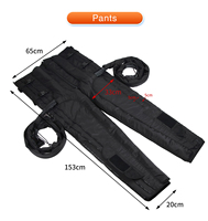 Appareil de pressothérapie à compression d'air lymphatique pour les jambes, avec bottes de massage, système de récupération flexible et appareil d'analyse cutanée