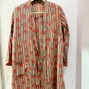 Vestido de Verano de Algodón Estampado Floral de Estilo Occidental Indio para Mujer, Largo Midi, Decoración de Cintura Tejida, Vestidos Lavables - Product Image 1