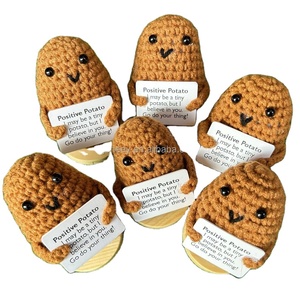Cadeau <span class=keywords><strong>de</strong></span> santé mentale <span class=keywords><strong>de</strong></span> compagnon <span class=keywords><strong>de</strong></span> bureau <span class=keywords><strong>de</strong></span> pomme <span class=keywords><strong>de</strong></span> terre positive au crochet fait à <span class=keywords><strong>la</strong></span> main pour <span class=keywords><strong>la</strong></span> <span class=keywords><strong>famille</strong></span> cadeaux <span class=keywords><strong>de</strong></span> Noël Thanksgiving cadeau personnalisé - Product Image 1