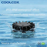 Ventilateur soufflant électrique sans cadre CoolCox 4010, petite taille, 5V/12V, sans pales, avec roulement à billes, refroidisseur d'air pour routeur, allumeur, GPU - OEM personnalisé