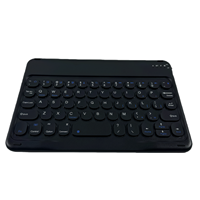Nouveau mini clavier sans fil BT 7 pouces, 60 touches, design fin et portable pour Mac, ordinateur portable, iPad, iPhone