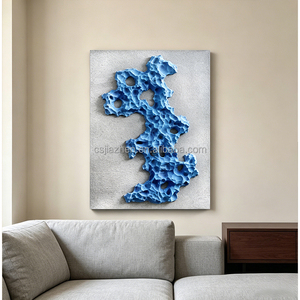 Arte Mural Moderno en 3D con Textura de Coral, Escultura Abstracta en Relieve, Pintura para Decoración de Hogares y Hoteles de Lujo JZ-234 JZ-234 JZ-234 - Product Image 3
