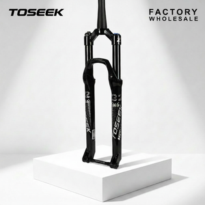 Horquilla de Suspensión de Aire de Aleación de Aluminio TOSEEK, Venta al Por Mayor de Fábrica, Horquilla MTB de 29 Pulgadas con Suspensión de Aire de 120 mm y <span class=keywords><strong>Eje</strong></span> <span class=keywords><strong>Pasante</strong></span> - Product Image 1