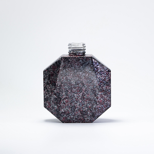 Botella Vacía para Difusor de Aromas de 200 ml con Tapa de Rosca, Diseño Rectangular de Lujo, Textura Mineral de Cristal, Agrega un Toque Elegante a tu <span class=keywords><strong>Espacio</strong></span> - Product Image 4
