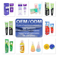 Ventes chaudes Dentifrice sans fluor avec protection antibactérienne et anti-caries Saveur menthe Dentifrice chimique pour adultes Usage domestique