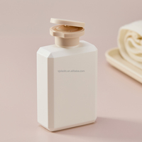 Emballage givré de couleur personnalisée en plastique PE de haute qualité bouteilles de pompe de shampooing vides 200ml 300ml 400ml bouteille de lotion douce au toucher