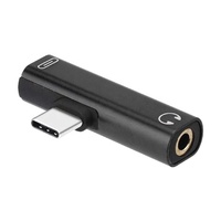 Adaptateur de casque type-c 3.5mm pour charger un convertisseur audio 2-en-1 de 3.5mm