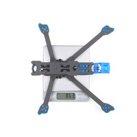 Cadre d'iFlight Chimera 5 FPV transmission d'image numérique HD 5 pouces rack ultra léger traversant le cadre d'avion FPV
