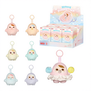 Originale Legit Popmart Pucky Beanie Bubble up serie peluche bambola ciondolo portachiavi ciechi mistero scatole simpatiche <span class=keywords><strong>Action</strong></span> <span class=keywords><strong>Figure</strong></span> - Product Image 1