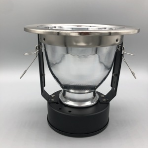 Downlight de <span class=keywords><strong>4</strong></span> pouces pour ampoule <span class=keywords><strong>LED</strong></span> A60, spot de plafond, downlight vertical E27 - Product Image 3