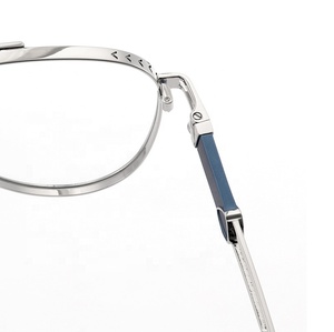 New Devise High-end Metal Eyeglasses Frame Fashion Square Anti Blue Light Diamond Face Shape Unisex Optical Frames - Product Image 3