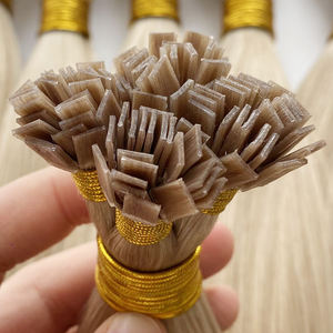 Venta de Fábrica: Extensiones de Cabello Humano con Punta Plana Invisible, Doble Trama, Estilo a Elección, las Más Cómodas - Product Image 1