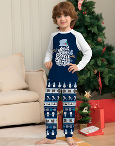 Set <span class=keywords><strong>di</strong></span> Abbigliamento Natalizio Mamma Papà Bambino/a Inverno 2025 Capodanno Madre Figlia Cotone Pigiami Natalizi Coordinati per Famiglia - Product Image 4