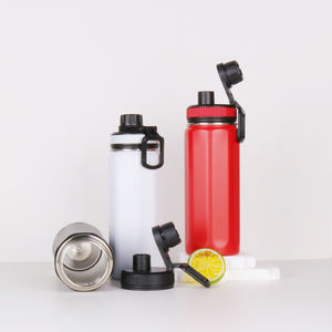 Gourde isotherme double paroi 550 ml pour thé en poudre avec couvercle, bouteille d'eau portable en acier inoxydable, prix usine OEM pour grossistes - Product Image 6