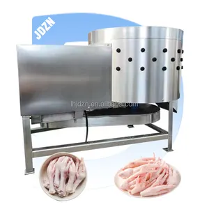 Chicken feet/claw peeling machine / Chicken paws yellow skin peeling machine