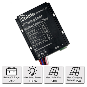 Sukite 50V 15a Panel solar <span class=keywords><strong>MPPT</strong></span> Luz de calle solar Controlador de carga <span class=keywords><strong>MPPT</strong></span> Control <span class=keywords><strong>Regulador</strong></span> solar - Product Image 5