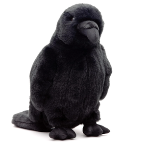 סימולציה יצירתית קטיפה בובה שחורה בובה צעצוע ממולא חמוד יצרן צעצוע ציפור סרטה צעצוע יכול לעמוד על שתי הרגליים - Product Image 3