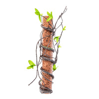 Perche d'escalade souple en liège pour reptiles, simulation de vigne, perche en liège souple pour lézards, grenouilles, geckos, serpents, décoration de terrarium