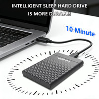 Boîtier de disque dur externe USB 3.0 VONN 2,5 pouces V9, transfert de données haute vitesse pour SSD/HDD 2,5 pouces