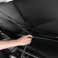 Pare-soleil pliable pour voiture, pare-soleil rétractable anti-UV pour pare-brise avant, protection contre la chaleur, pare-soleil pour fenêtre de voiture