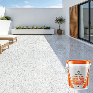 <span class=keywords><strong>Peinture</strong></span> époxy auto-nivelante effet marbre résistante à l'usure avec sable coloré <span class=keywords><strong>pour</strong></span> <span class=keywords><strong>carrelage</strong></span> et usage en entrepôt - Product Image 1