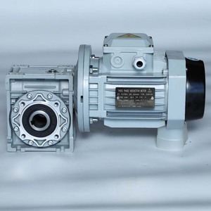 소형 NMRV040 웜 기어 감속기와 삼상 교류 모터 - Product Image 3