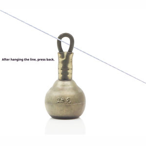 ตัวหนีบตะกั่วตกปลาคาร์พ 15 กรัม 30 กรัม เคลือบสารกันรั่วไหล จมเร็ว อุปกรณ์ตกปลาในทะเลสาบ - Product Image 4