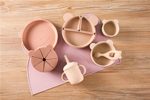 Cuchara y tenedor de silicona para bebé 2025, cuchara de entrenamiento para bebé, biberón para bebé - Product Image 3