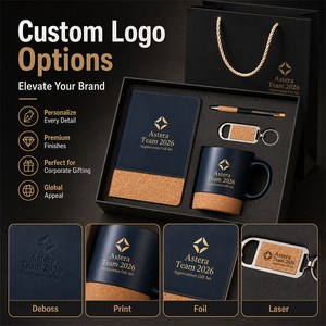 <b>Office</b> Essentials <b>Gift</b> Bundle With Hardcover Notebook Ceramic Cup Pen Set For Corporate Employee Business Promotion - Product Image 6