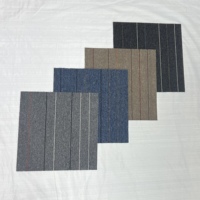 Carreaux de moquette écologiques pour hôtels, bureaux et espaces commerciaux, avec support écologique, dalles de moquette emboîtables