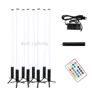 Sia la vendita calda Pixel Led Tube LIGHT Waterproof IP65 per eventi dj stage effects Full Color Wireless Dmx Dj Light con controllo App