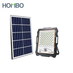 HOMBO Zhongshan निर्माता आउटडोर दीवार माउंट 100w 200w 300w 400w 600w सौर Floodlight के नेतृत्व में